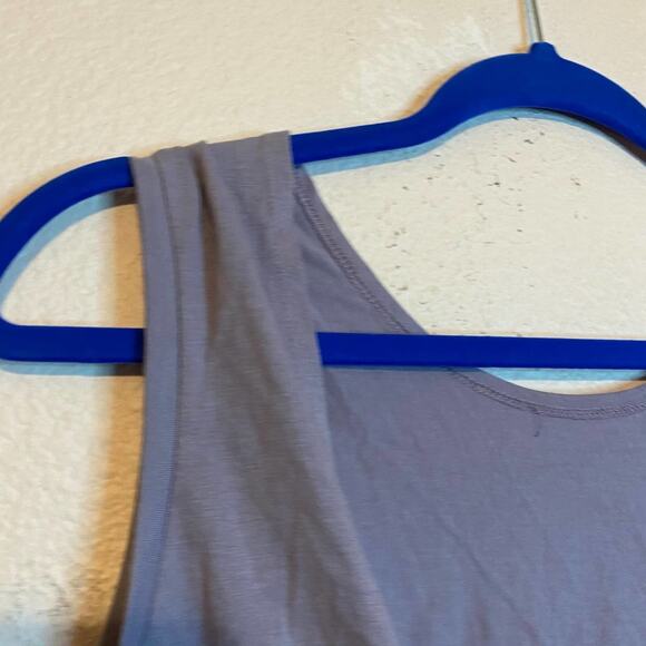 FABLETICS Purple Makena Twist Open Back Activewear Tank Top Size Medium - Picture 8 of 8